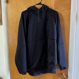 Men’s Russell Dri-Power Black Hoodie, Size Large